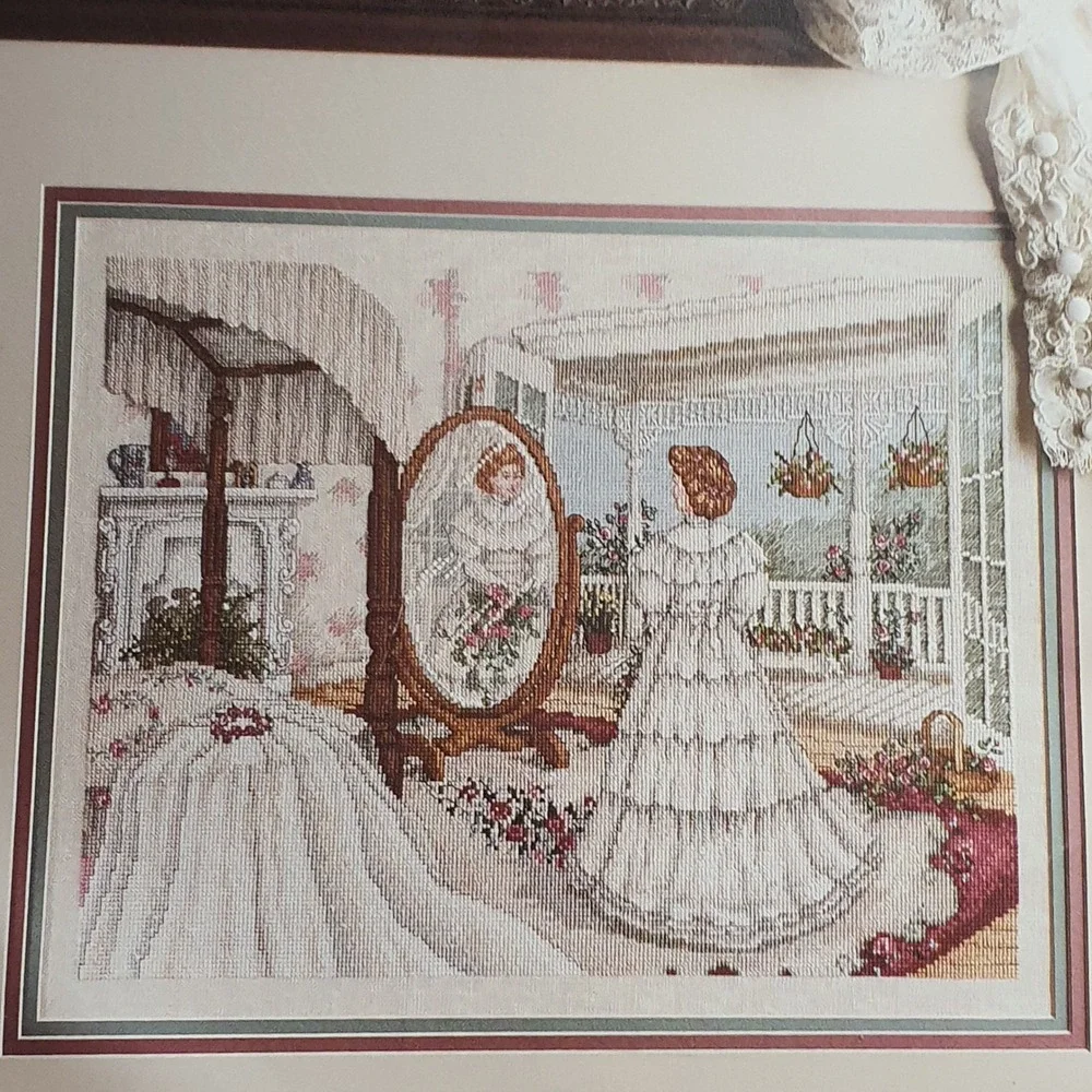 Leisure Arts Paula‎ Vaughan From This Day Forward Cross Stitch Pattern Leaflet